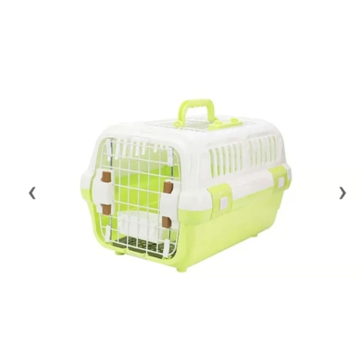GENERICO - Caja Canil Transportadora Ventilación Perro Gatos 46 X 31 Cm