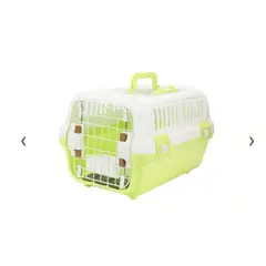 GENERICO - Caja Canil Transportadora Ventilación Perro Gatos 46 X 31 Cm