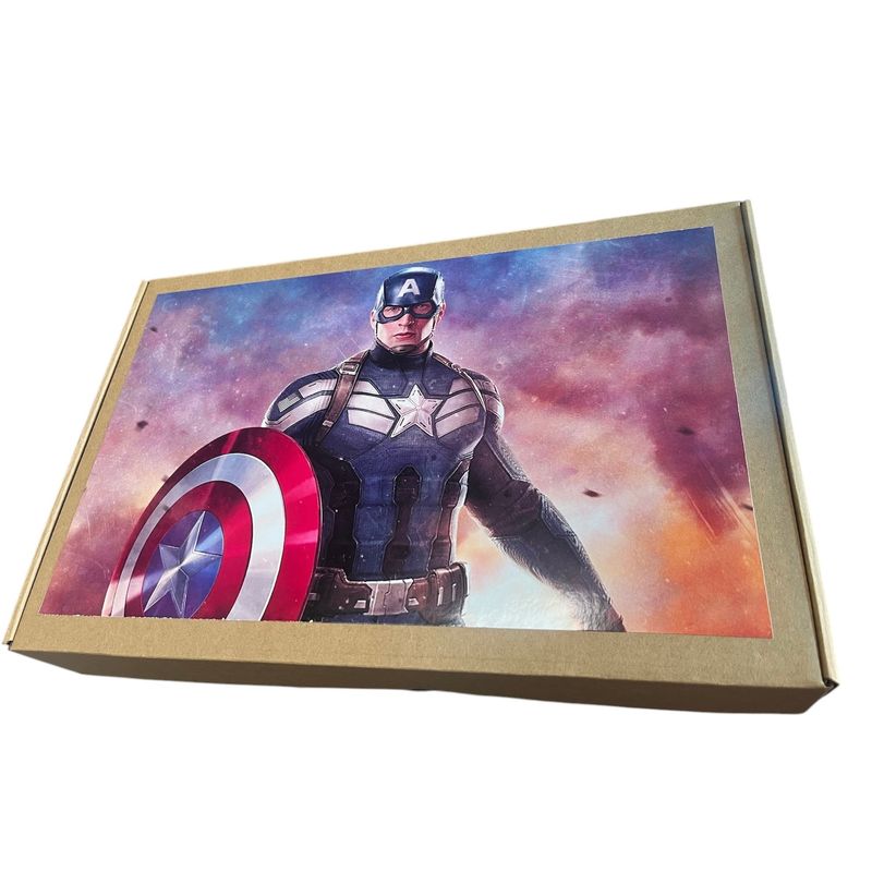 LOS REGALONES - Rompecabezas Puzzle Capitán América 100 Piezas Mad 45x65 Cm