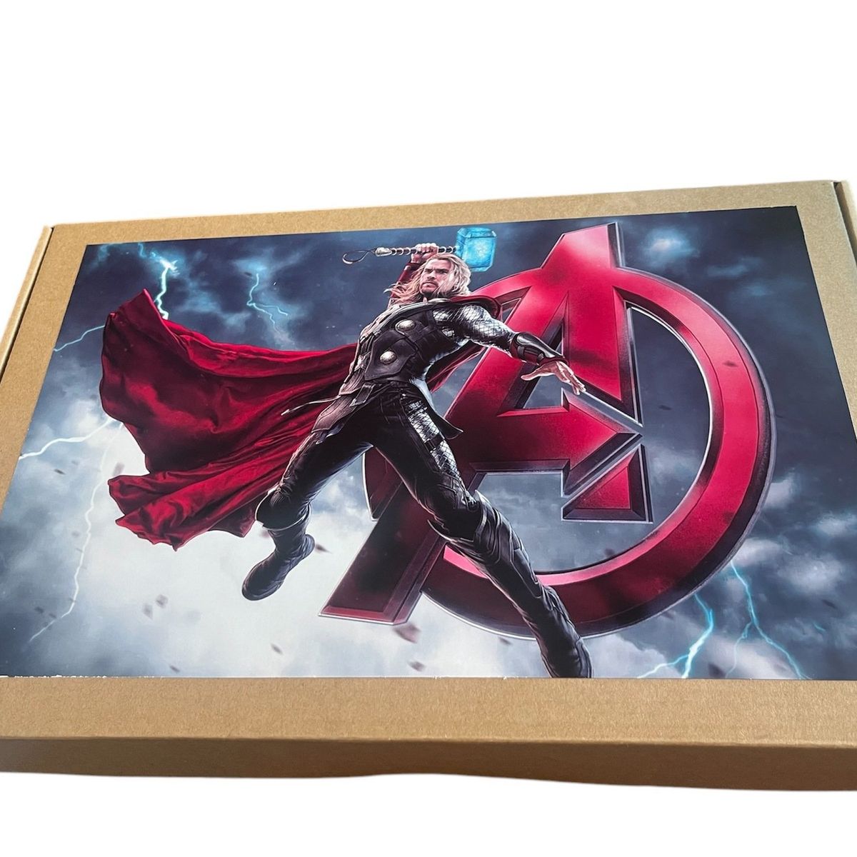 GENERICO - Rompecabezas Puzzle Avernger Thor 100 Piezas Madera 45x65 Cm