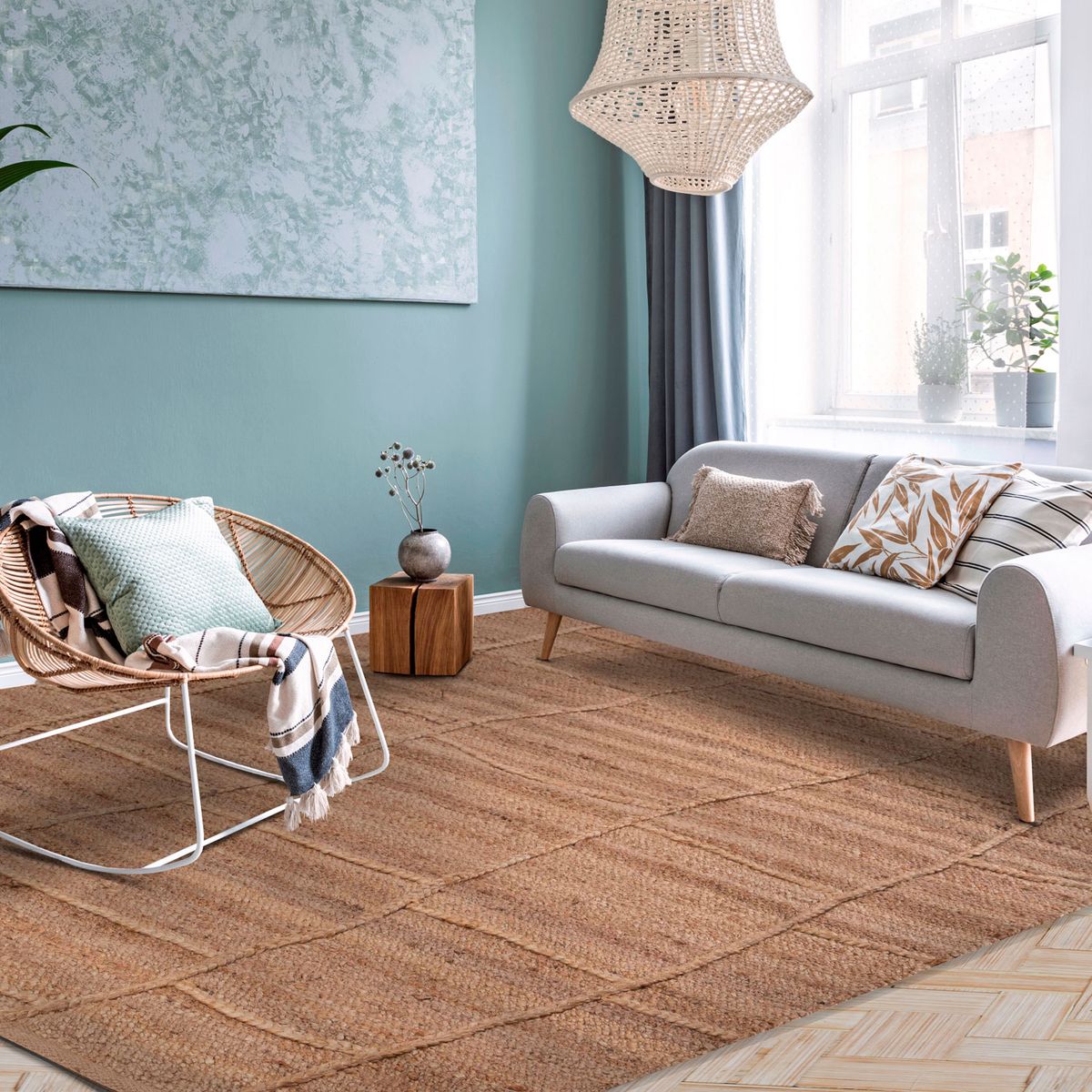 DIB - Alfombra Yute Gold 230X330 Natural 25600