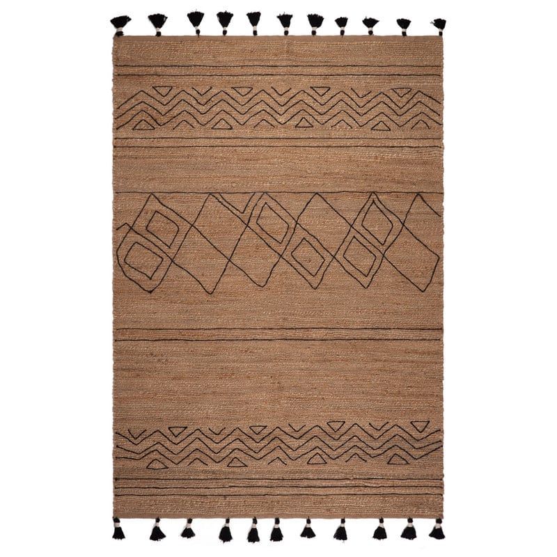 DIB - Alfombra Yute Ethnic 190X290 528 Natural