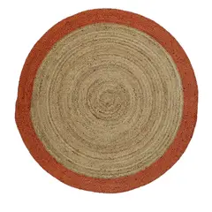 DIB - Alfombra Yute Red Cancun 150X150 Naranjo