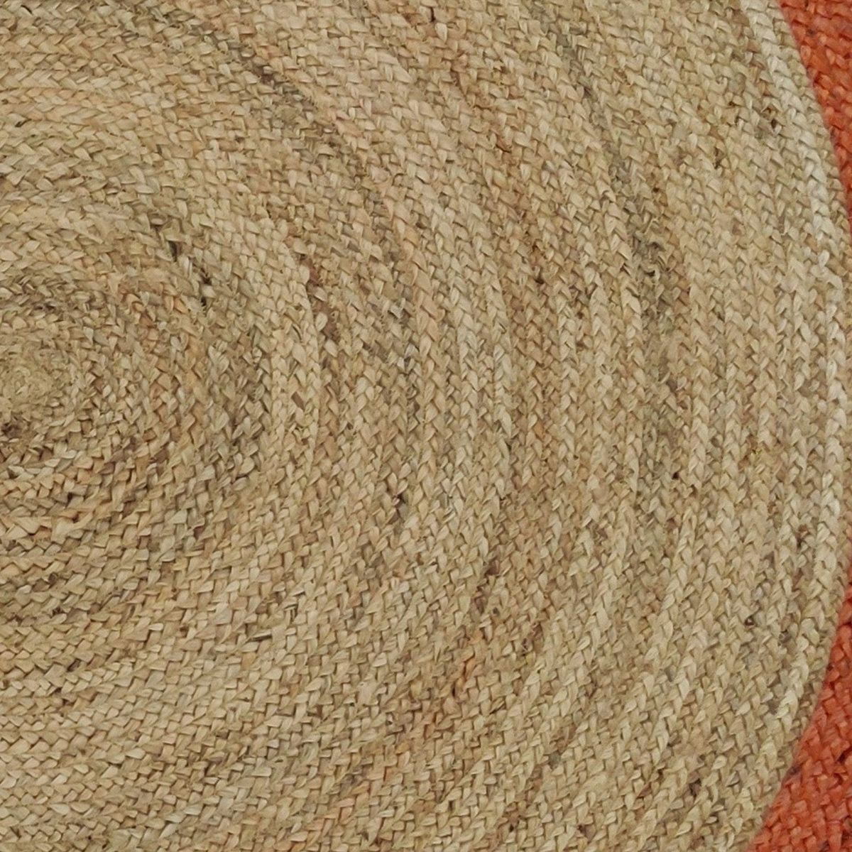 DIB - Alfombra Yute Red. Cancun 150X150 Naranjo