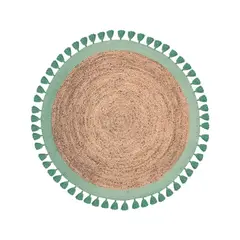 DIB - Alfombra Yute Red Malibu 150X150 Aqua