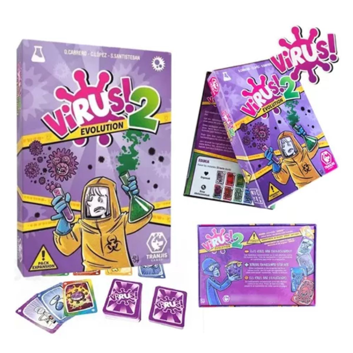 GENERICO - VIRUS 2 - JUEGO DE MESA - EN ESPAÑOL