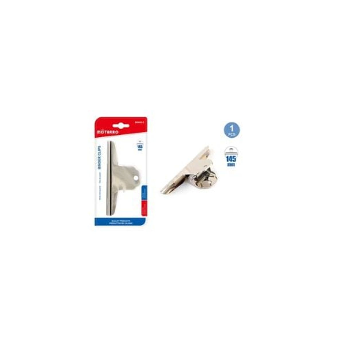 GENERICO - Clip De Carpeta O Tablero 14 5 Cm 1 Pc