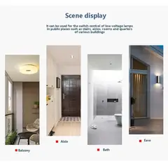 GENERICO - Interruptor de luz inteligente con Sensor de movimiento