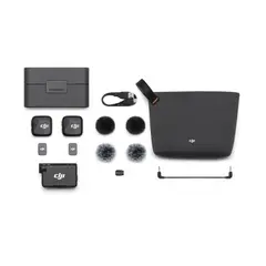 DJI - Micrófono Mic Mini (2 TX + 1 RX + Charging Case)