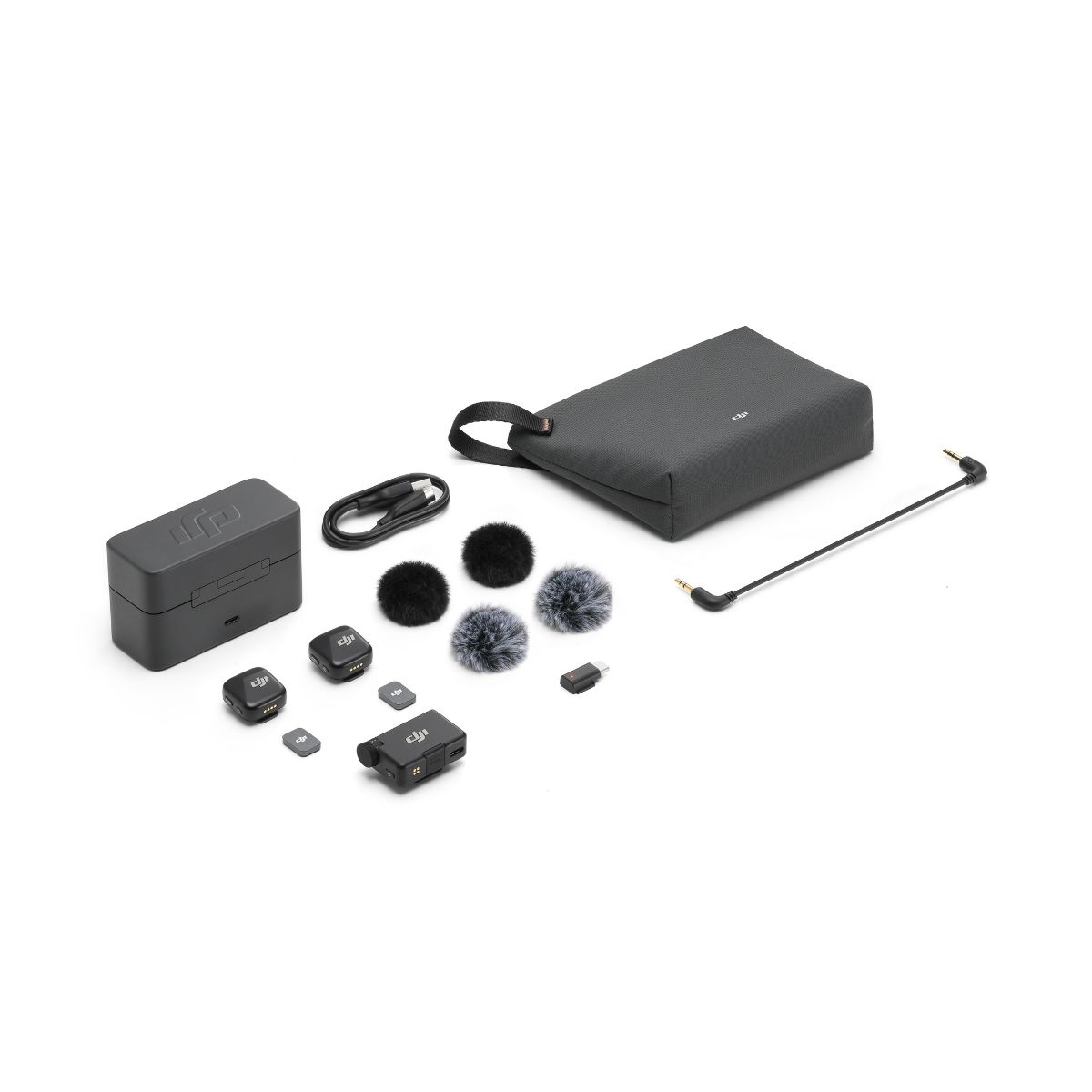 DJI - Micrófono DJI Mic Mini (2 TX + 1 RX + Charging Case)