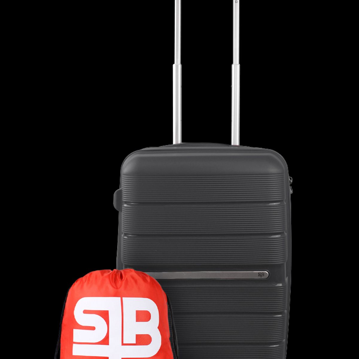 SWISS BAG - Maleta cabina Xpos gris + Morral de regalo Swiss Bag