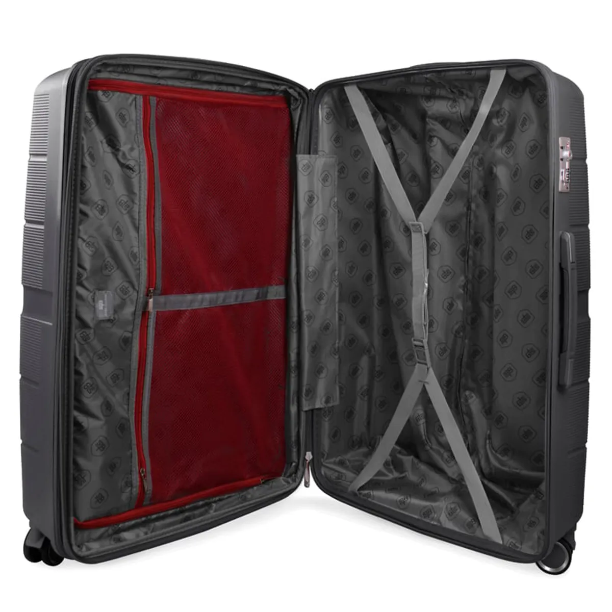 SWISS BAG - Maleta cabina Xpos gris + Morral de regalo Swiss Bag