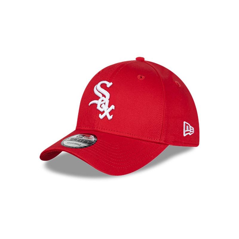 NEW ERA - Gorra 9Forty Chicago White Sox MLB Core Basics Scarlet