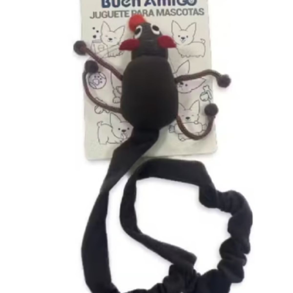 GENERICO - Juguete Ratón Con Cola Interactivo Para Gato Negro