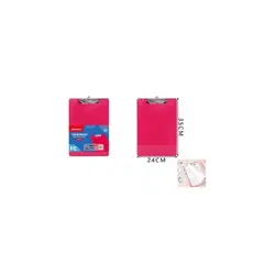 GENERICO - Tablero Con Pinza Fucsia 24 35 Cm