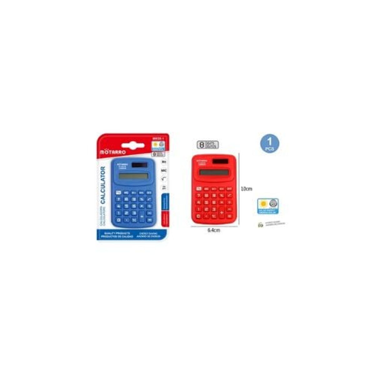 GENERICO - Calculadora Solar 8 Digitos