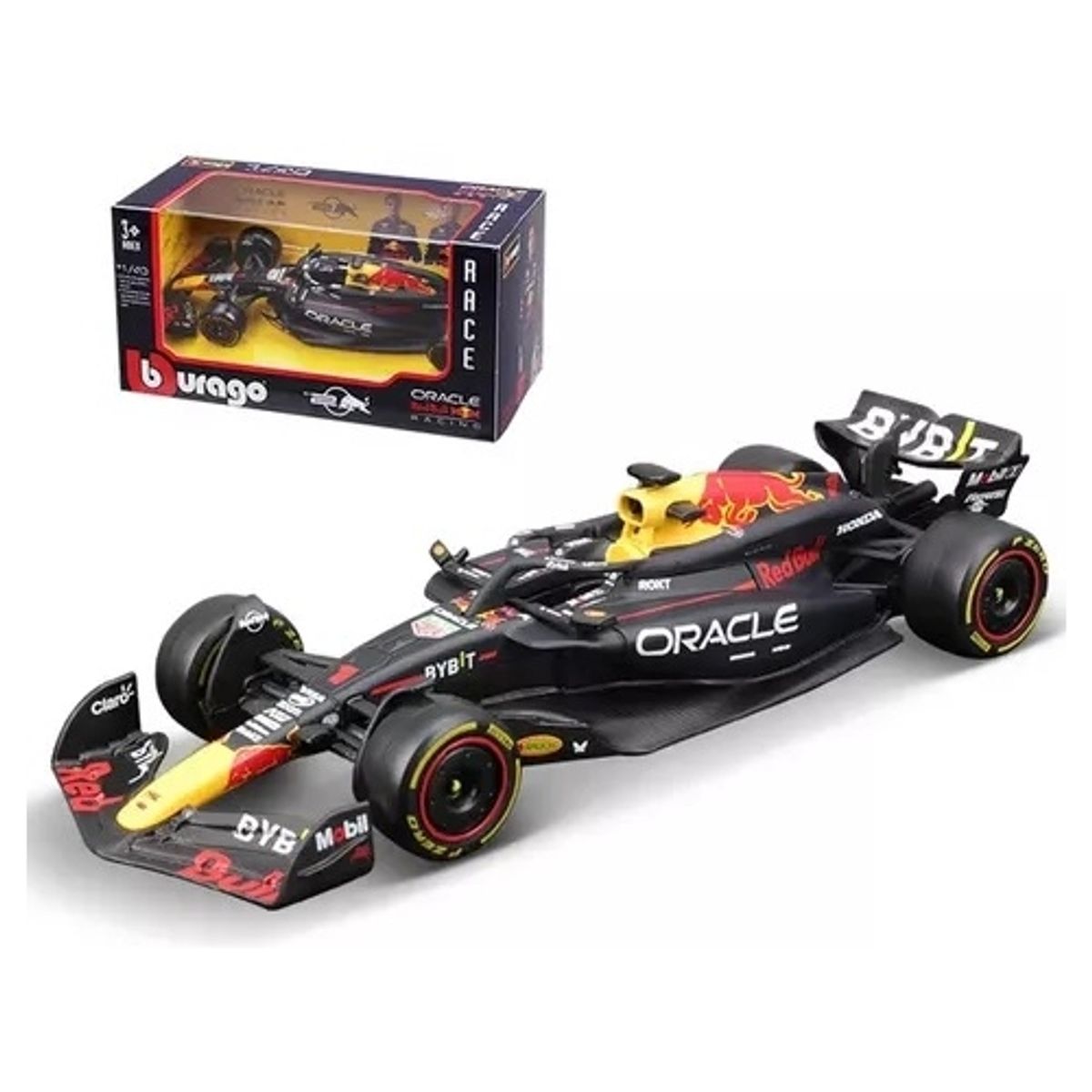 BBURAGO - BURAGO 38098 1-43 VERSTAPPEN RACE ORACLE RED BULL RACING