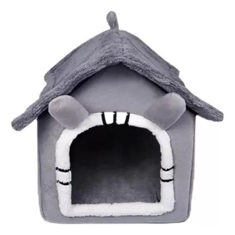 GENERICO - Casa cerrada hipoalergénica y antihongos para gato XL