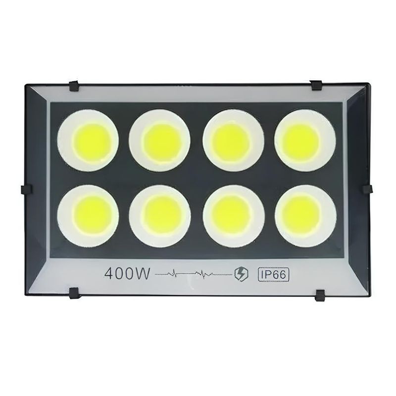 GENERICO - Foco Proyector Led 400w Plano Exterior Estadio Ip66