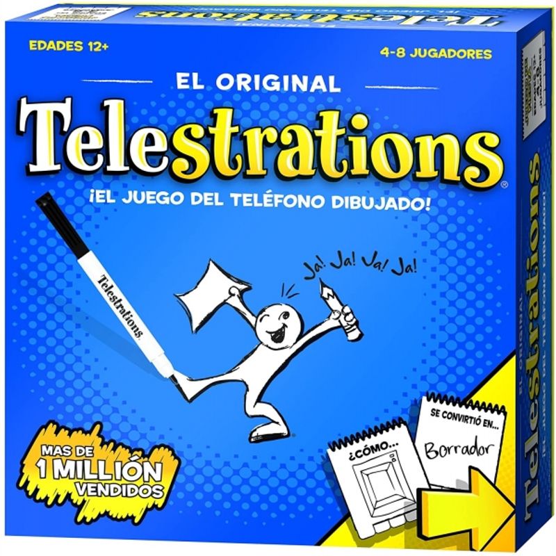 USAOPOLY - USAOPOLY USATEL01CL TELESTRATIONS BASE