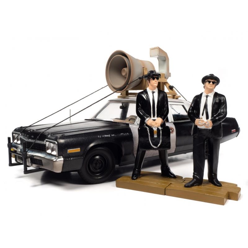 GENERICO - AUTOWORLD AWSS133 1-18 BLUES BROTHERS 1974 DODGE MONACO