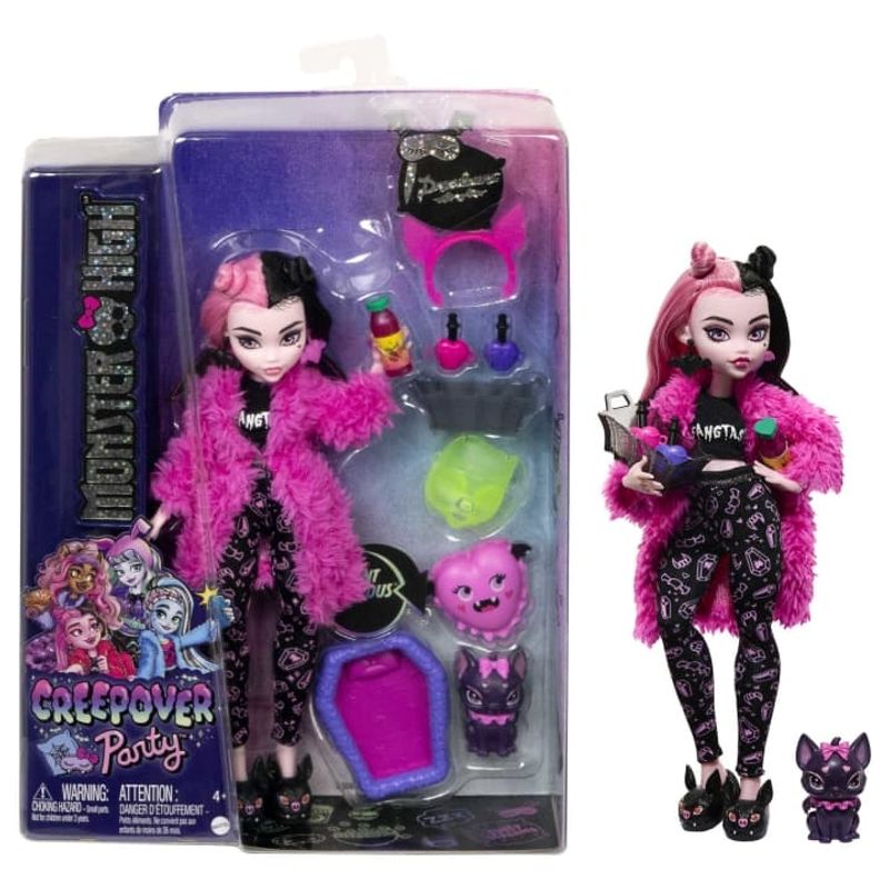 MATTEL - MATTEL HKY66 MONSTER HIGH CREEPOVER PARTY DRACULAURA