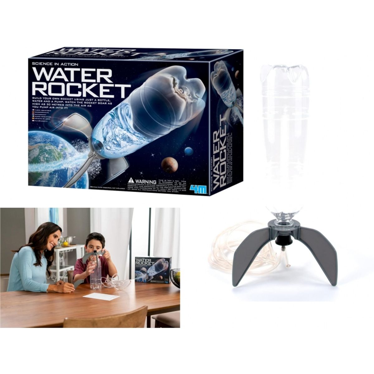 4M - 4M 3912 4605 SCIENCE IN ACTION WATER ROCKET