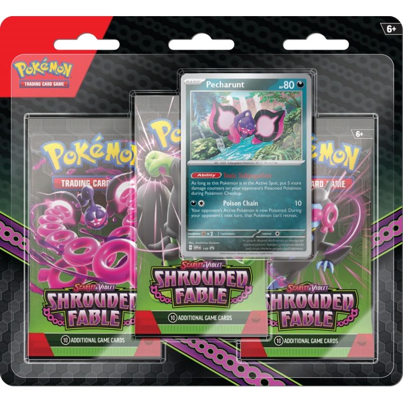 POKEMON - POKEMON COMPANY 290-50588 TCG SCARLET AND VIOLET SHROUDED