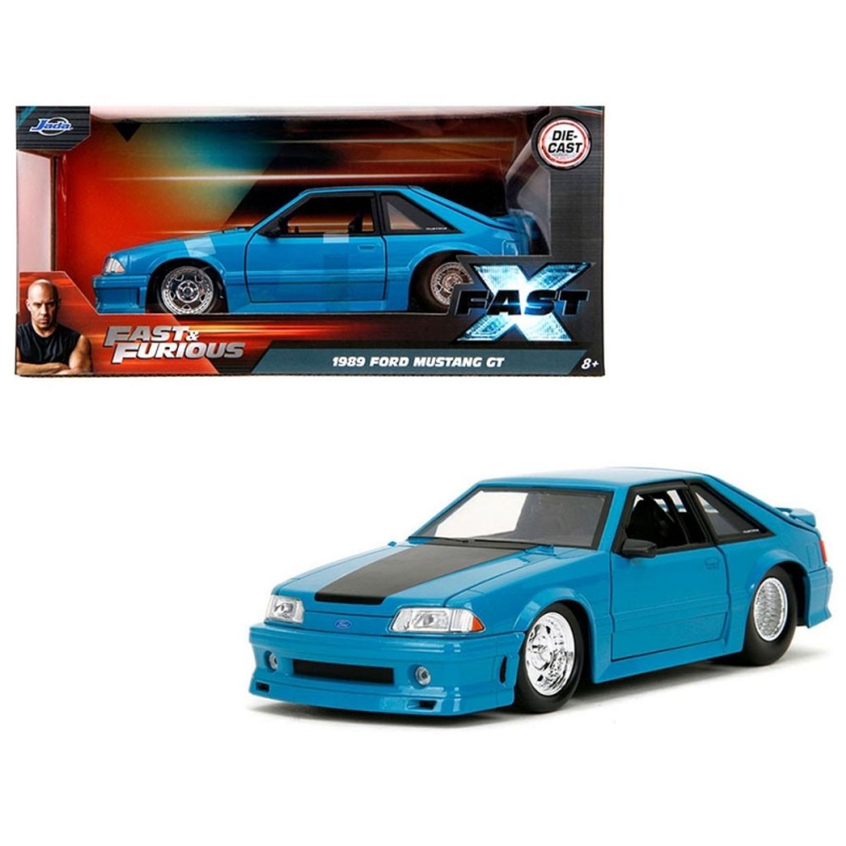 GENERICO - JADA 34922 1-24 FAST AND FURIOUS F10 JAKOBS FORD MUSTANG GT