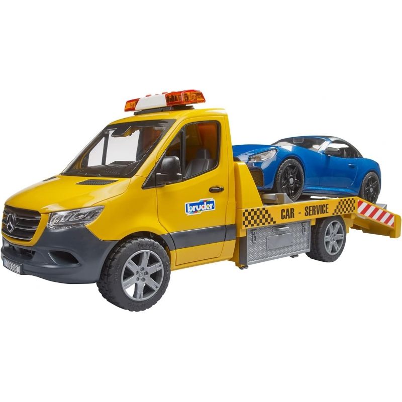BRUDER - BRUDER 02675 MB SPRINTER TRANSPORTER, L+S MODULE AND BRUDER