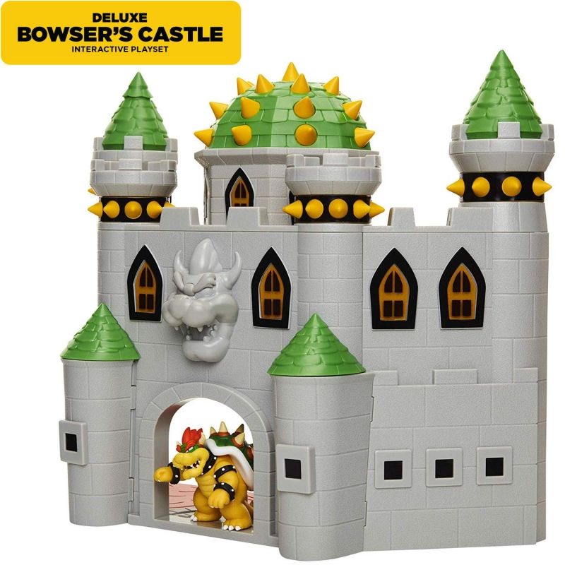 GENERICO - JAKKS NT400204 SUPER MARIO BOWSER CASTLE PLYST