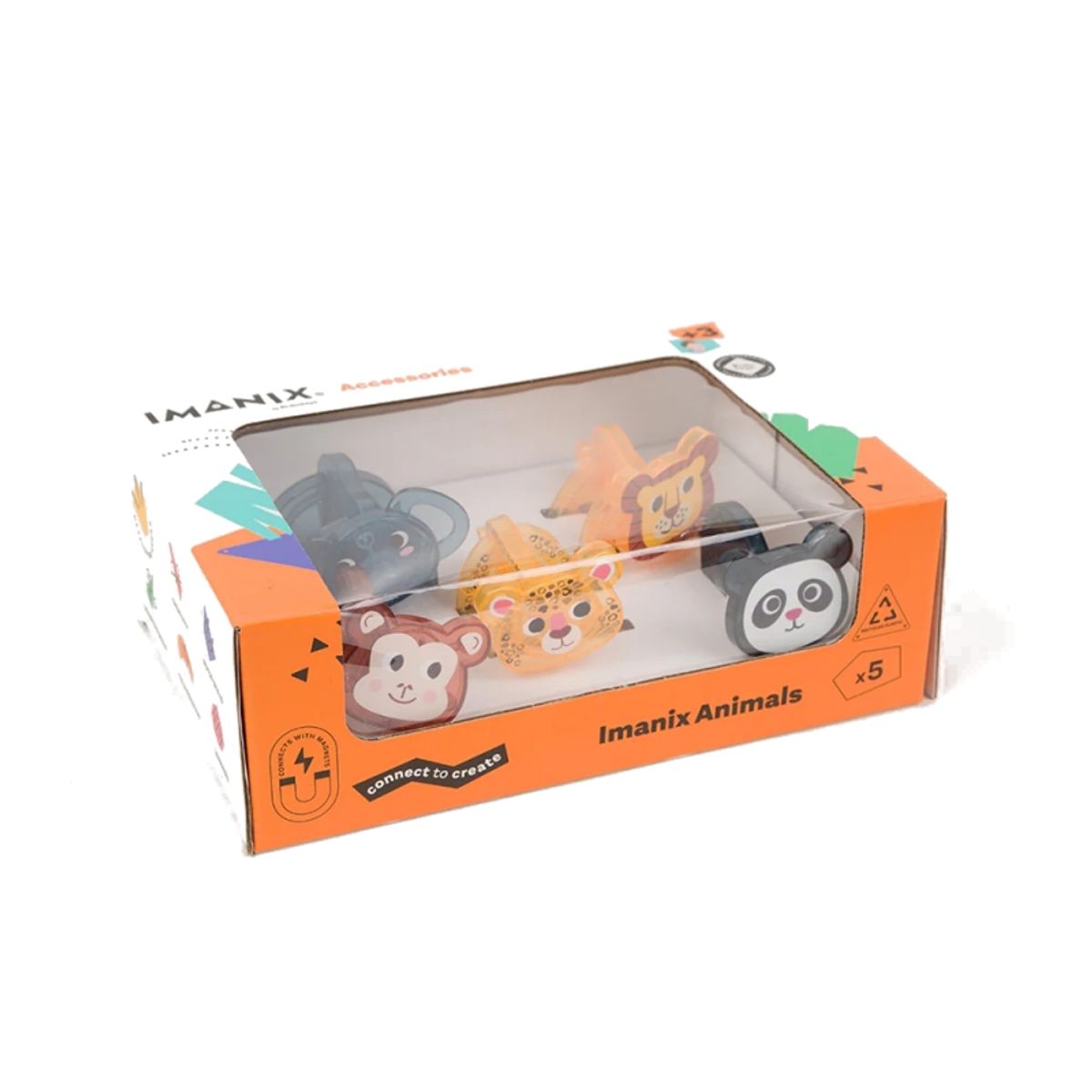BRAINTOYS - BRAINTOYS IMA-CWJ5 IMANIX ANIMALS WILD JUNGLE K
