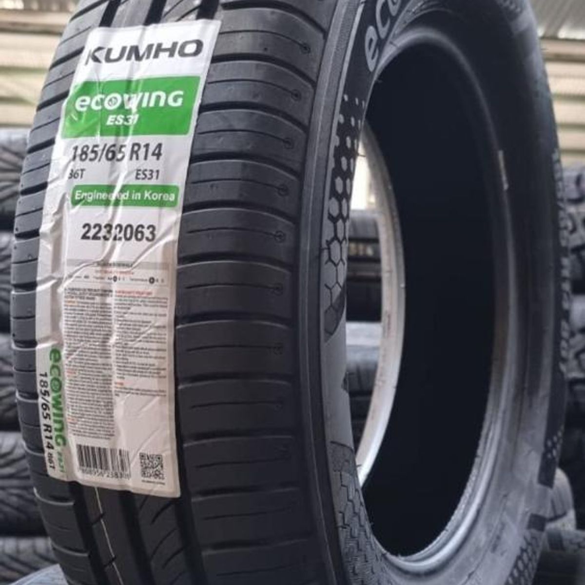 GENERICO - NEUMATICO 18565 R14 KUMHO ECOWING ES31 86T