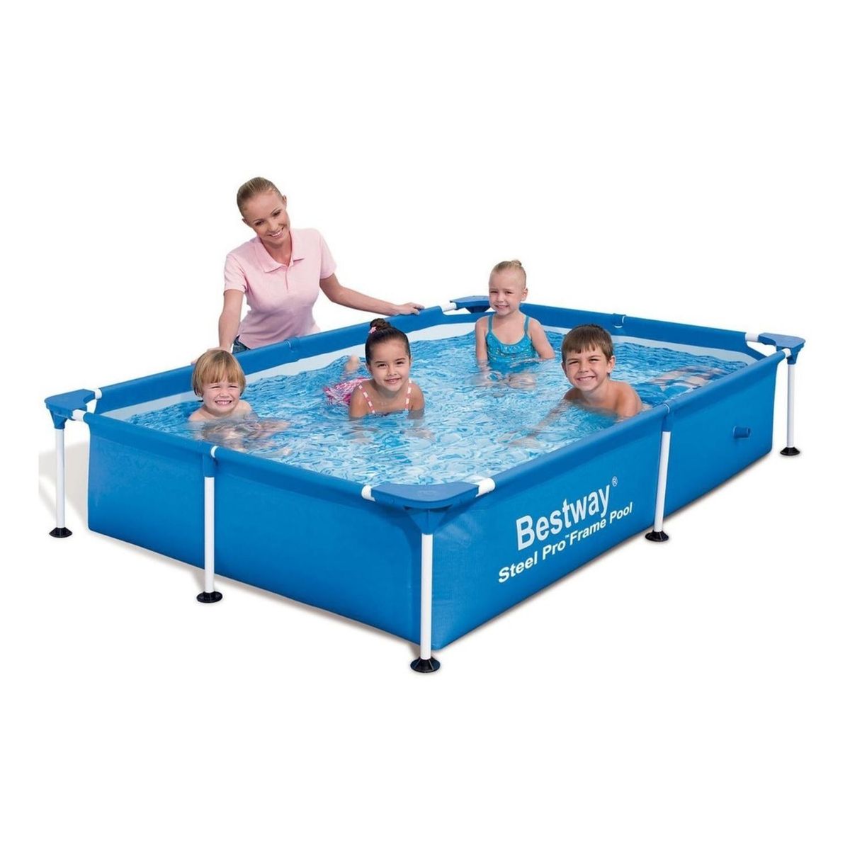 BESTWAY - Piscina Rectangular Bestway 228 X 159 X 42 Cm