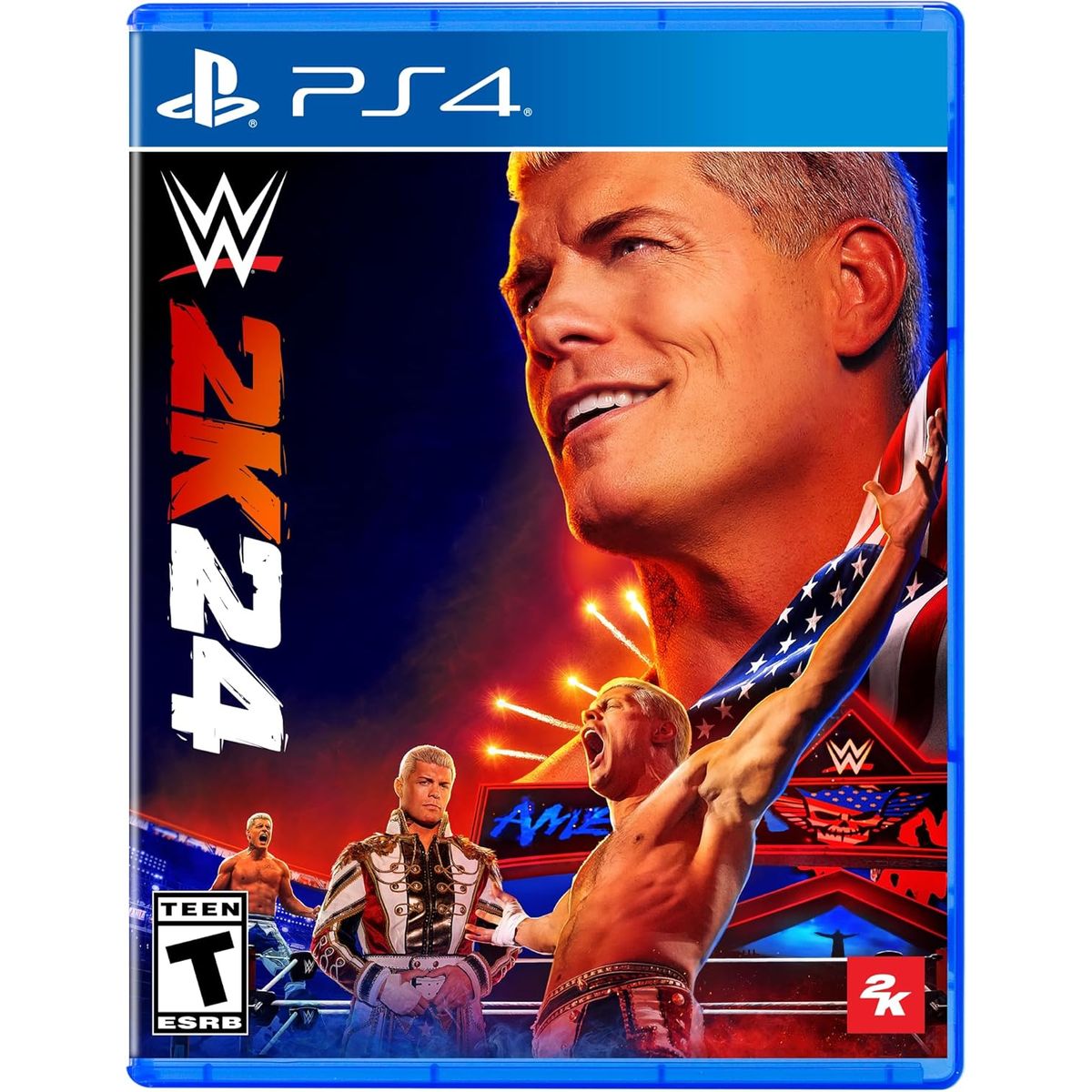 2K GAMES - WWE 2K24 Standard Edition 2K Games PS4 Fisico