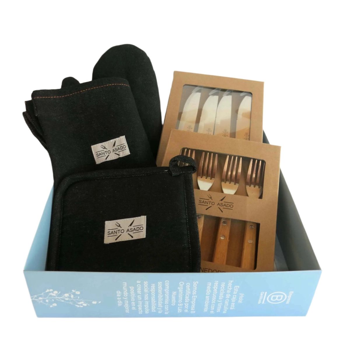 DECO EXPRESS - Pack Parrillero Negro