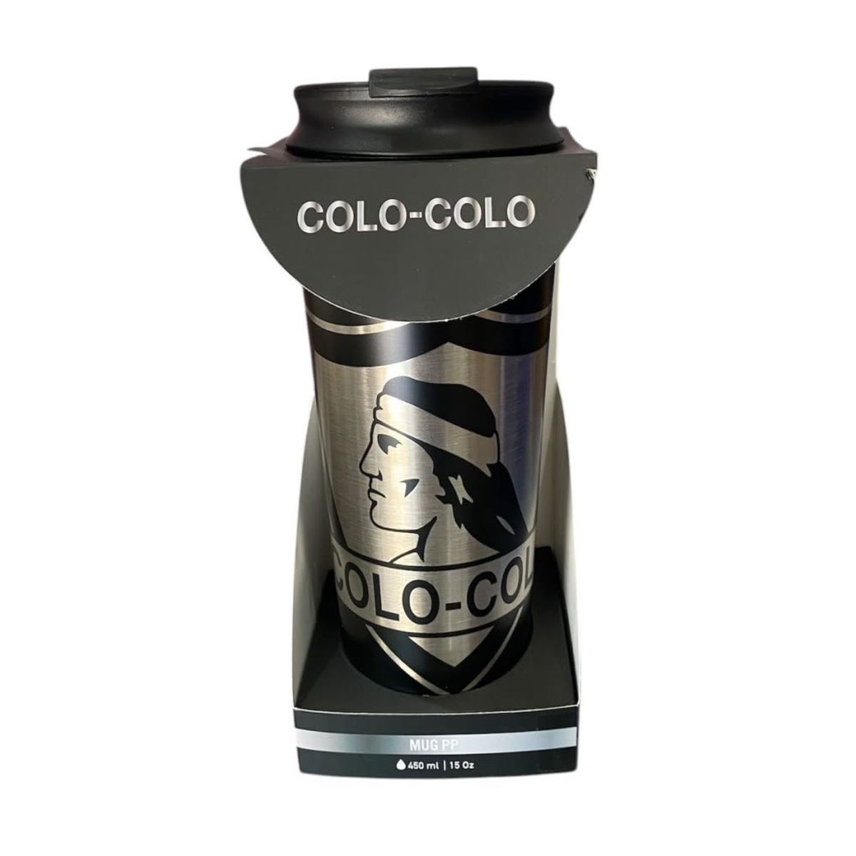 COLO COLO - VASO TERMICO ANTIDERRAME COLO COLO ICONIC 450 ML NEGRO 450ml