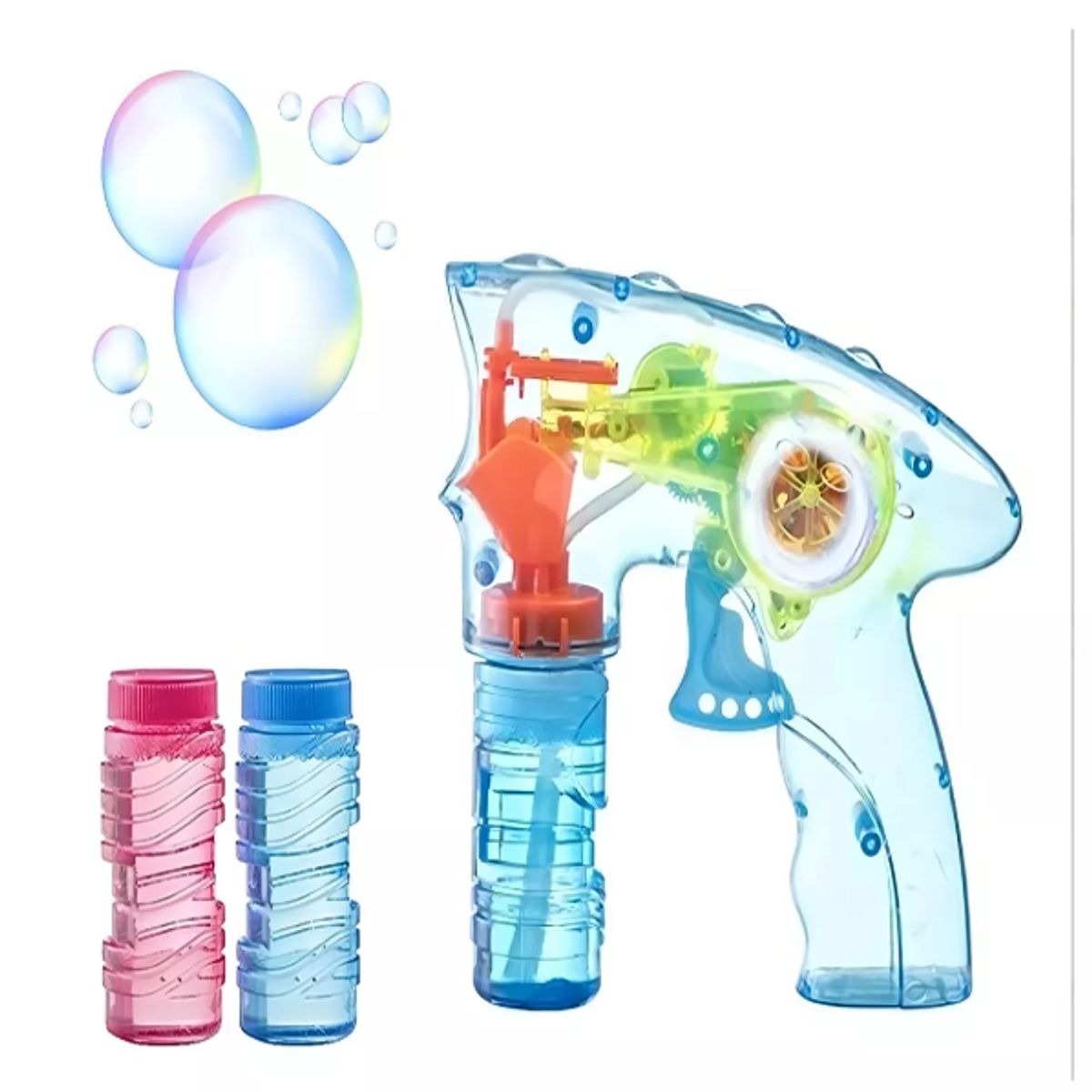 GENERICO - Juguete  Pistola Burbuja Niños Con Luces Led Y Sonido