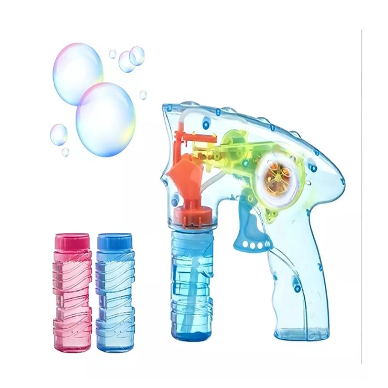 GENERICO - Juguete  Pistola Burbuja Niños Con Luces Led Y Sonido