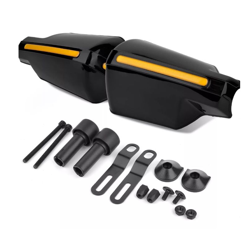 GENERICO - Cubre Puños Para Moto Manopla Protector Mano Viento 22mm