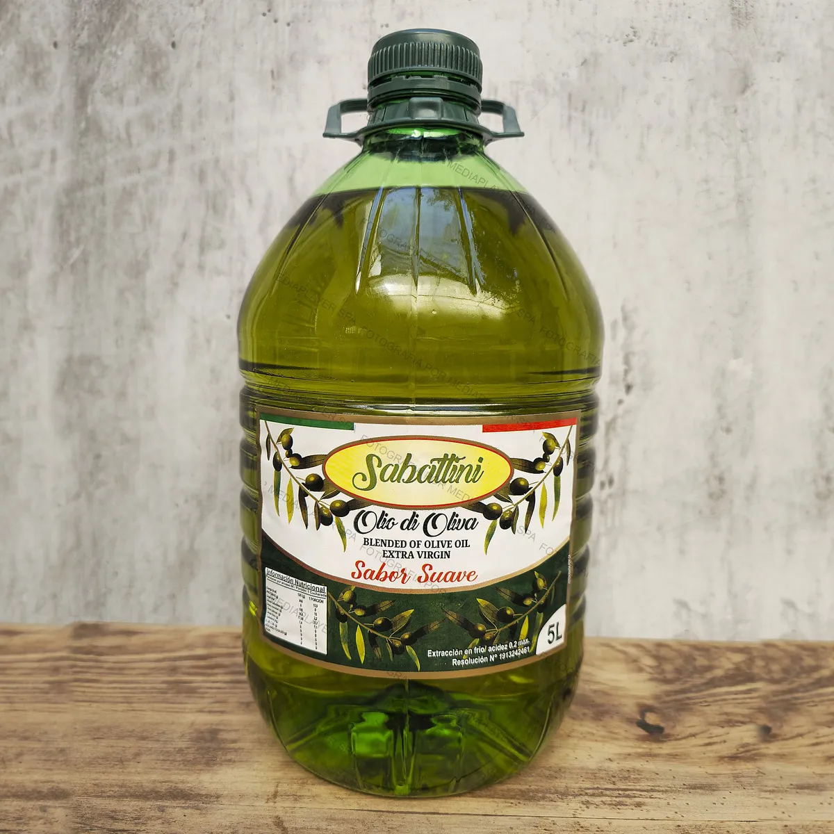 GENERICO - Aceite de Oliva Extra Virgen Sabatini - Formato 5 Lts