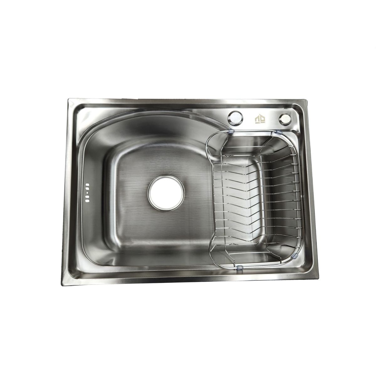 GENERICO - LAVAPLATOS CON REJILLA DE REGALO 58X43 SOBRE CUBIERTA