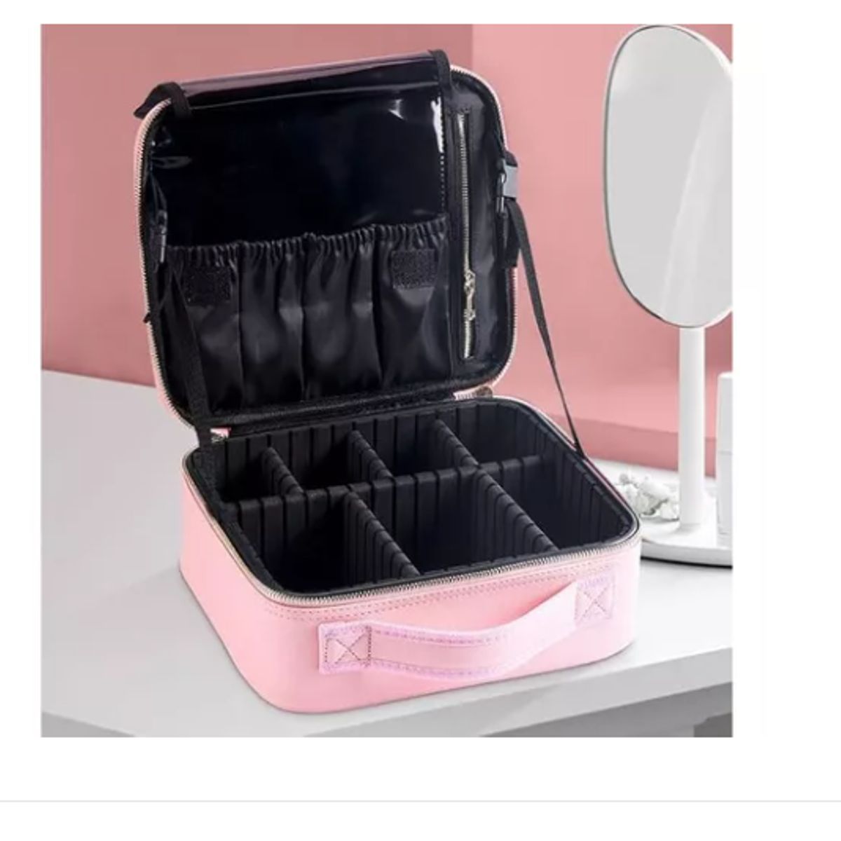 GENERICO - Maleta Portátil Tela Para Maquillaje Manicure Cosmetología