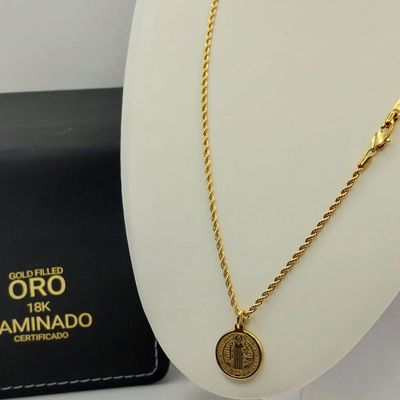 Imagen 2 del producto Cadena ORO Laminado 18K San Benito