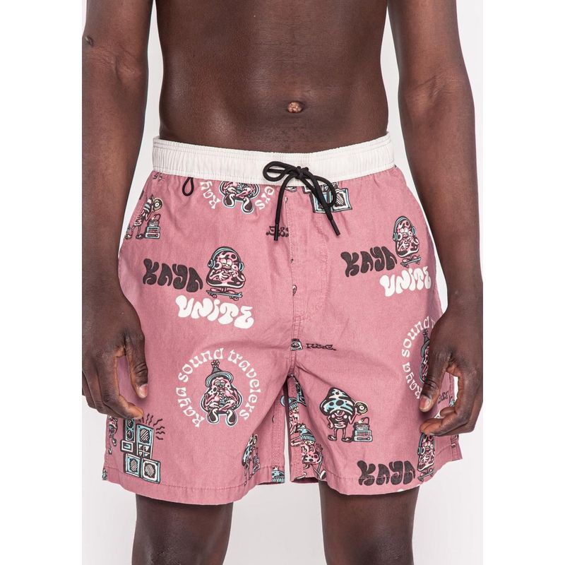 KAYA UNITE - Traje de Baño Volley Traveler Old Rose