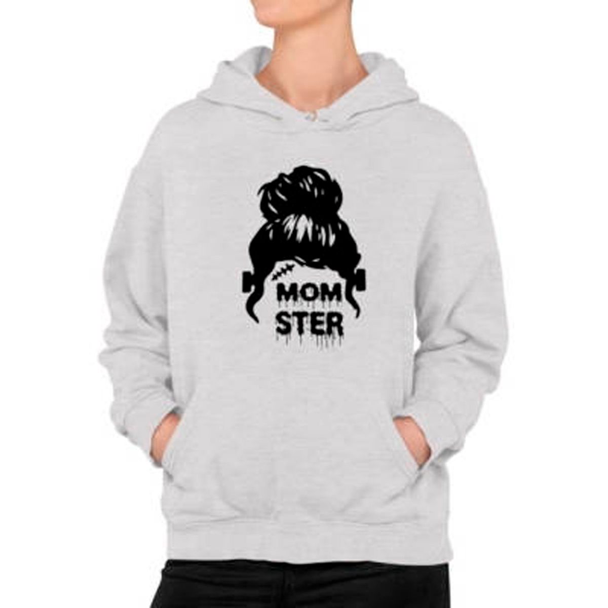 GENERICO - Poleron Mom Ster  Mama Monster Halloween Divertido