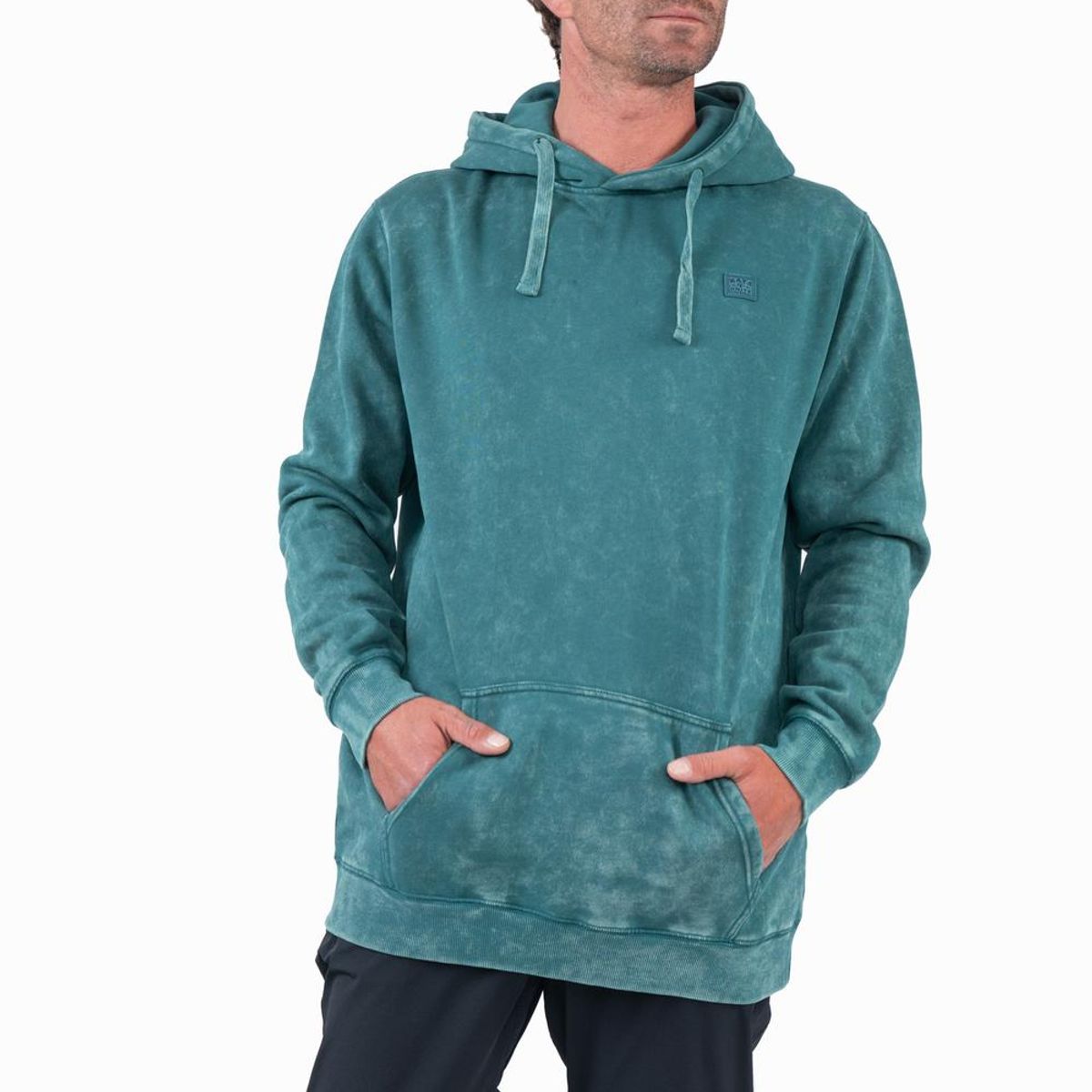KAYA UNITE - Polerón Hombre Hoodie Daily Teal