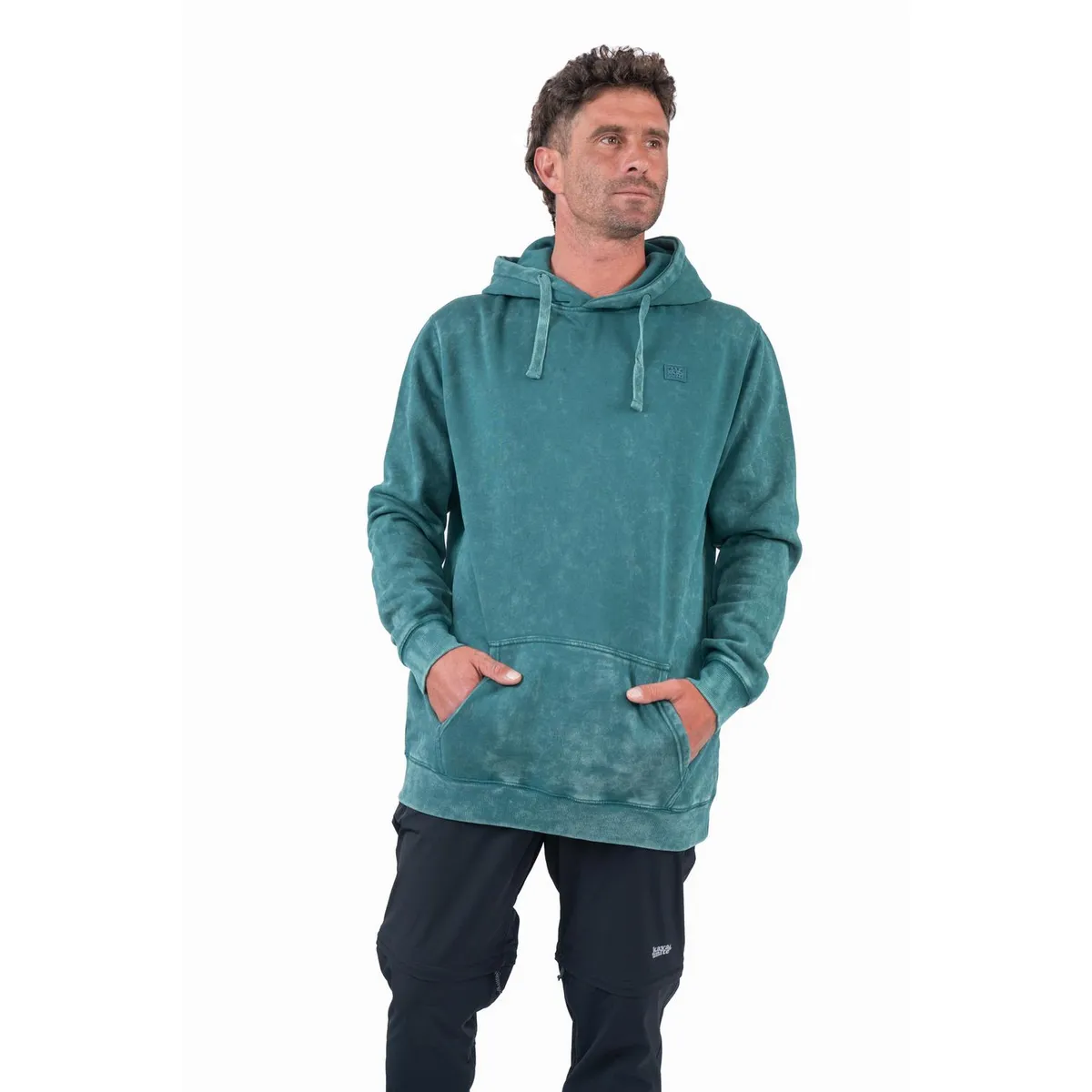 KAYA UNITE - Polerón Hombre Hoodie Daily Teal
