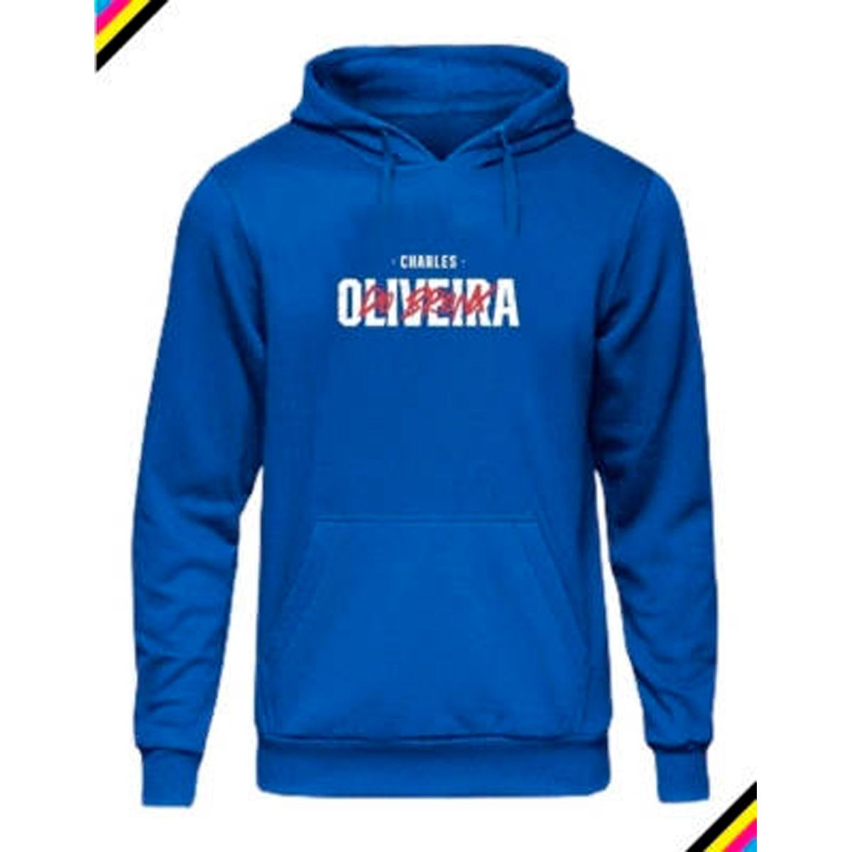 GENERICO - Poleron Ufc Charles Oliveira Do Bronx Lettering  Ufc Fan
