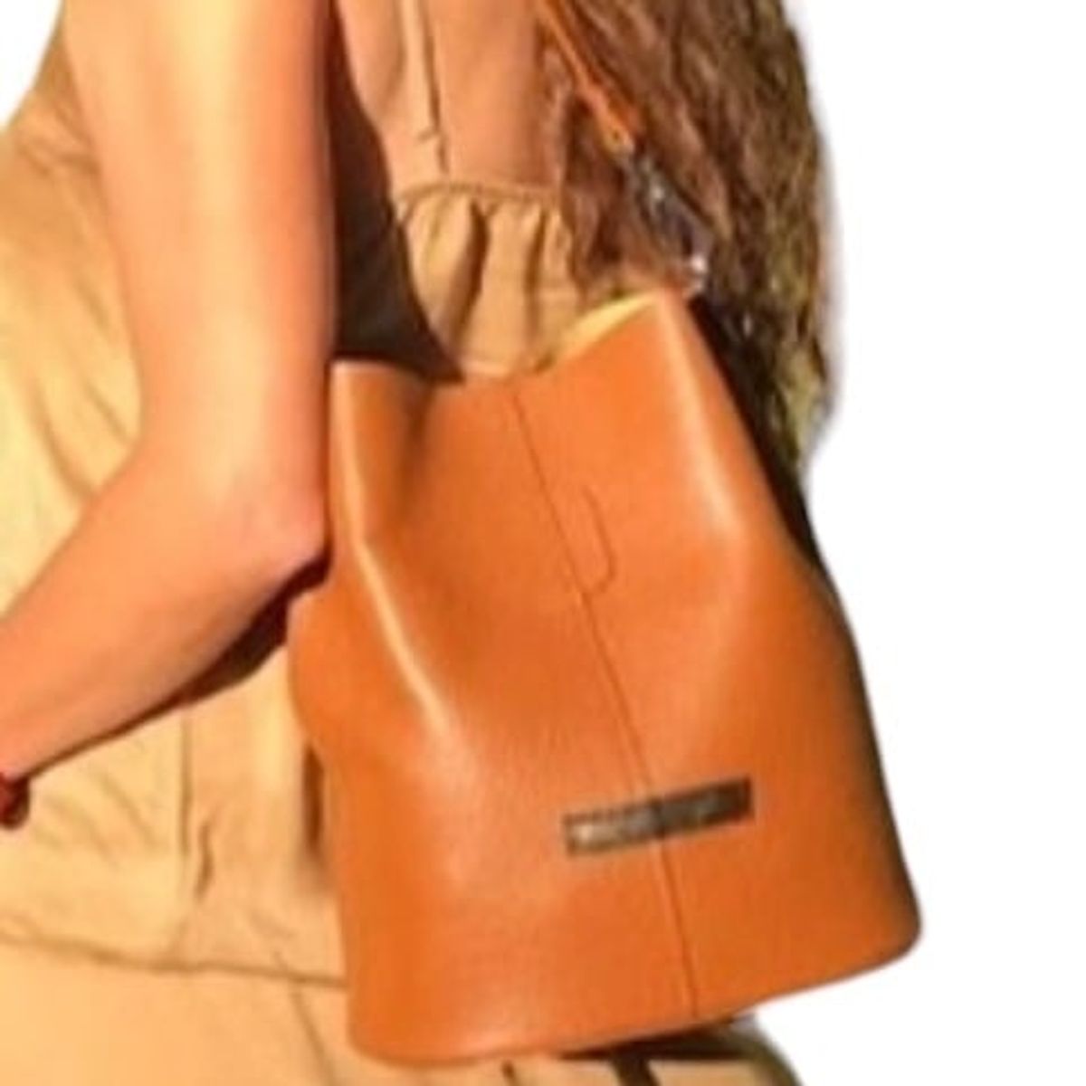 PIERA MARASSI - Cartera Piera Marassi cuero natural.  Modelo Simona